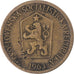 Moneda, Checoslovaquia, Koruna, 1963, Kremnica, BC+, Aluminio - bronce, KM:50
