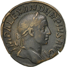 Severus Alexander, Sestertius, Roma, EF(40-45), Bronze, RIC #642, 20.16
