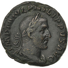 Philip I, Sestertius, Roma, EF(40-45), Bronze, RIC #166a, 19.14