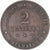 Moneta, Francja, Cérès, 2 Centimes, 1878, Bordeaux, VF(30-35), Brązowy