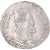 Moneda, Francia, Henri IV, 1/2 Franc, 1607, Toulouse, MBC+, Plata, Gadoury:590