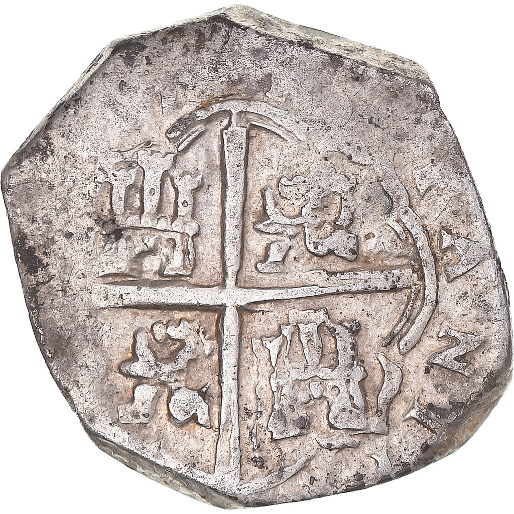 Monnaie, Espagne, Philippe IV, 2 Reales, 1621-1665, Toledo, TTB+, Argent