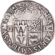 Monnaie, France, Louis XIII, 1/4 Ecu de Béarn, 1612, Morlaas, TTB, Argent