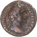 Moneta, Antoninus Pius, As, 153, Rome, MB+, Bronzo, RIC:308