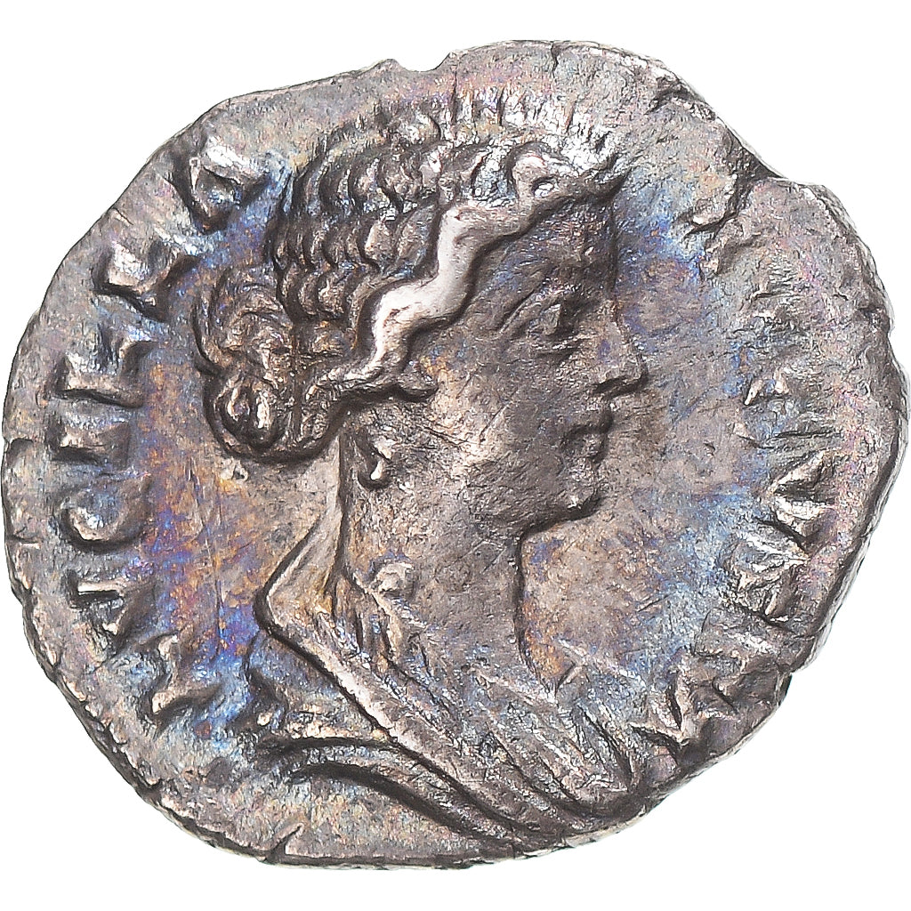 Coin, Lucilla, Denarius, 166-169, Rome, AU(55-58), Silver, RIC:780
