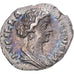 Coin, Lucilla, Denarius, 166-169, Rome, AU(55-58), Silver, RIC:780