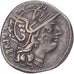 Moneta, Sentia, Denarius, 101 BC, Rome, EF(40-45), Srebro, Crawford:325/1b
