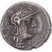 Monnaie, Opimia, Denier, 131 BC, Rome, TTB+, Argent, Crawford:253/1