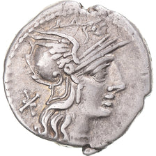 Moneta, Maenia, Denarius, 132 BC, Rome, BB+, Argento, Crawford:249/1