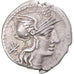 Moneta, Maenia, Denarius, 132 BC, Rome, BB+, Argento, Crawford:249/1