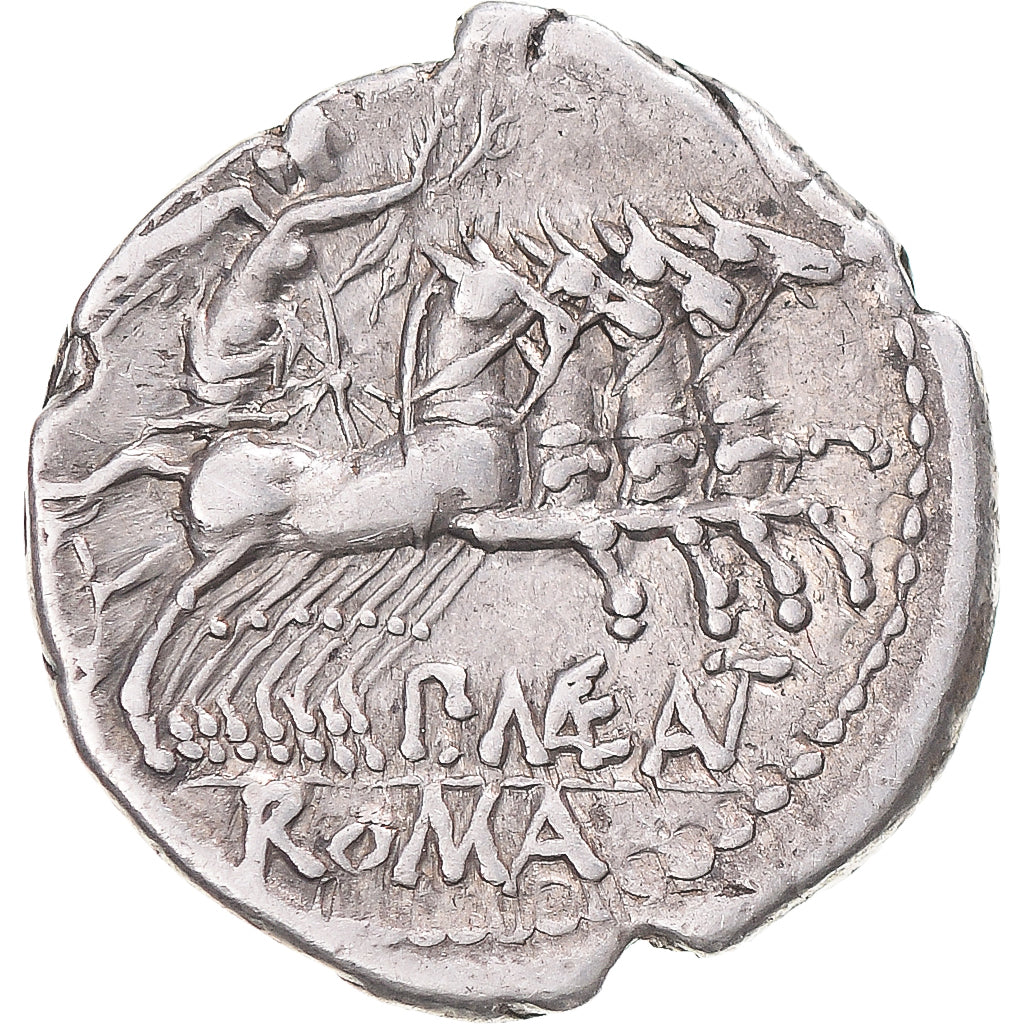 Moneta, Maenia, Denarius, 132 BC, Rome, BB+, Argento, Crawford:249/1