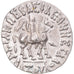 Azes I, Indo Scythians, Drachm, 55-35 BC, Argento, SPL-
