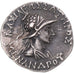 Coin, Baktrian Kingdom, Menander I Soter, Drachm, 160-155 BC, AU(55-58), Silver
