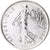 Coin, France, Semeuse, 5 Francs, 2001, Paris, BU, tranche relief, MS(65-70)