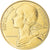 Moeda, França, Marianne, 10 Centimes, 1991, Monnaie de Paris, BU, MS(65-70)