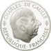 FRANCE, Charles de Gaulle, Franc, 1988, KM #978, MS(65-70), Silver, 24, Gadoury.