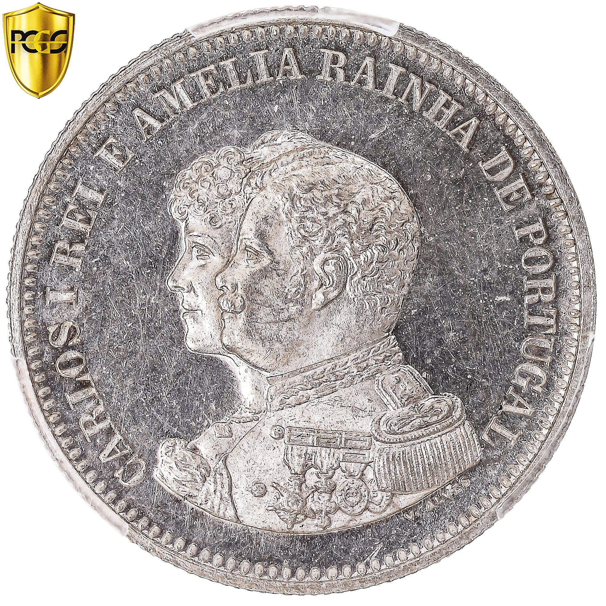Monnaie, Portugal, Carlos I, 200 Reis, 1898, Lisbonne, PCGS, MS64+, SPL+