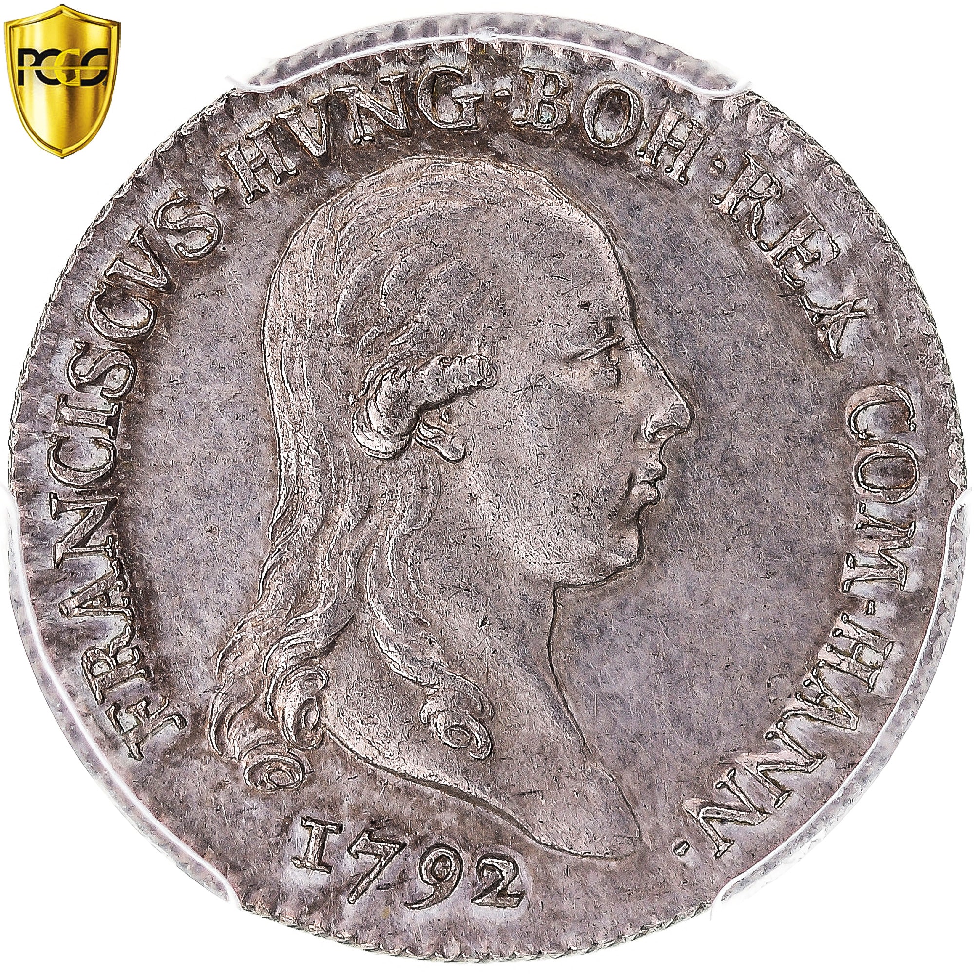 AUSTRIAN NETHERLANDS, Token, François II, Inauguration du nouveau règne, 1792