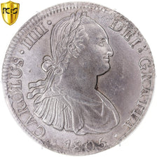 Moneda, México, Charles IV, 8 Reales, 1805, Mexico City, PCGS, Cleaned Au