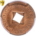 Coin, FRENCH INDO-CHINA, Sapèque, 1892, Paris, PCGS, MS64RB, MS(64), Bronze
