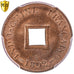 Monnaie, Indochine française, Sapèque, 1892, Paris, PCGS, MS64RB, SPL+