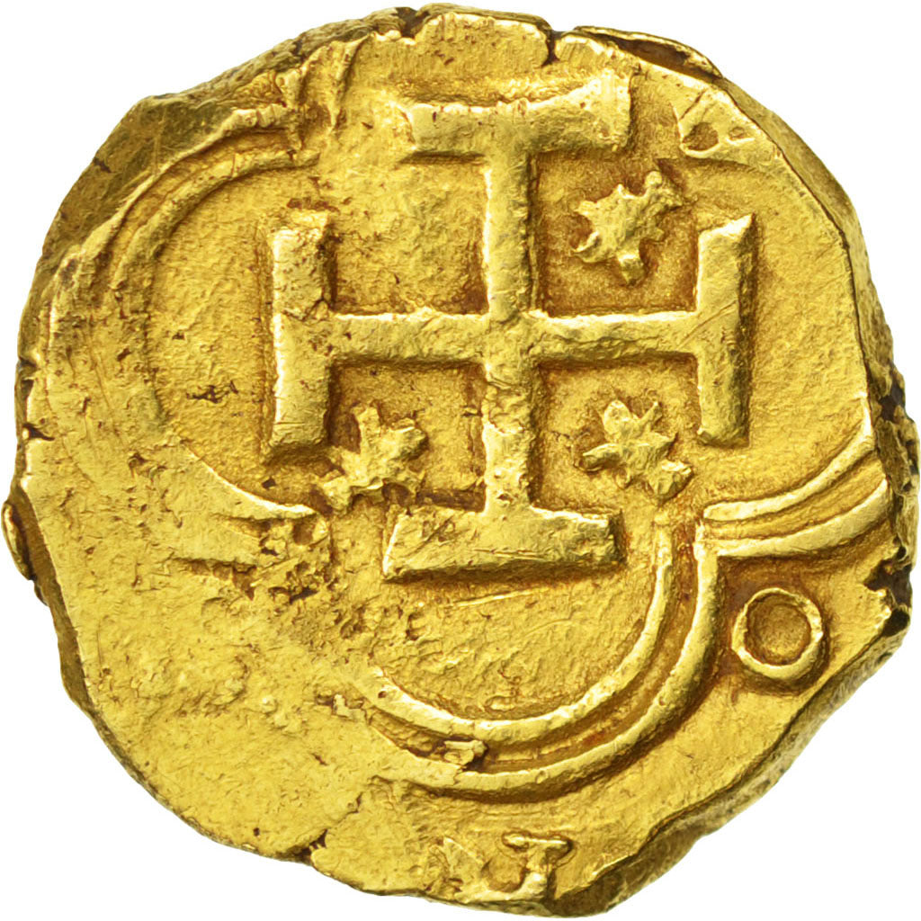 Spain, 2 Escudos, Sevilla, EF(40-45), Gold, 6.81