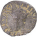 Monnaie, France, Henri III, liard à la croix fleurdelisée, B+, Billon