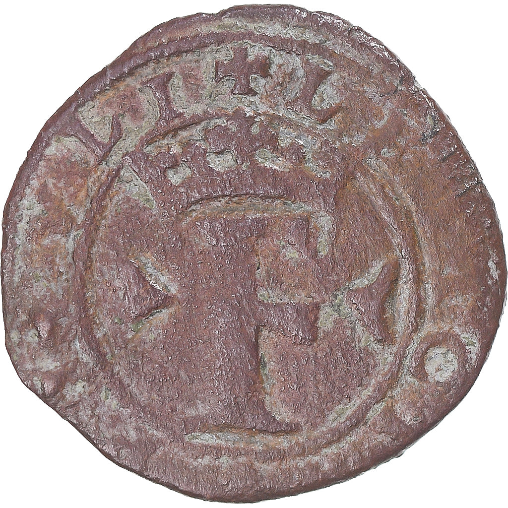 Monnaie, Italie, Ferdinand le Catholique, Sestino, 1504-1516, Naples, TB+