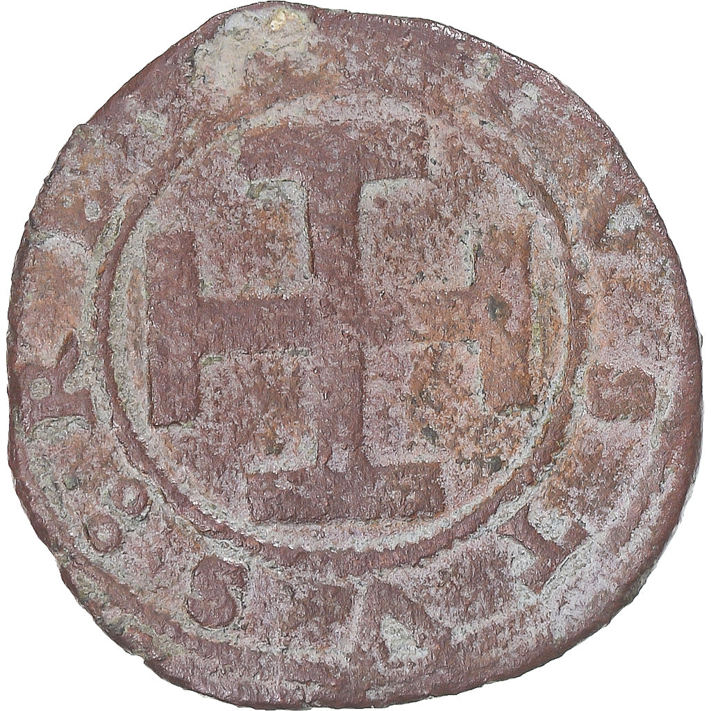 Monnaie, Italie, Ferdinand le Catholique, Sestino, 1504-1516, Naples, TB+