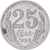 Moneda, Francia, Chambre de commerce d'Eure et Loir, 25 Centimes, 1922, MBC