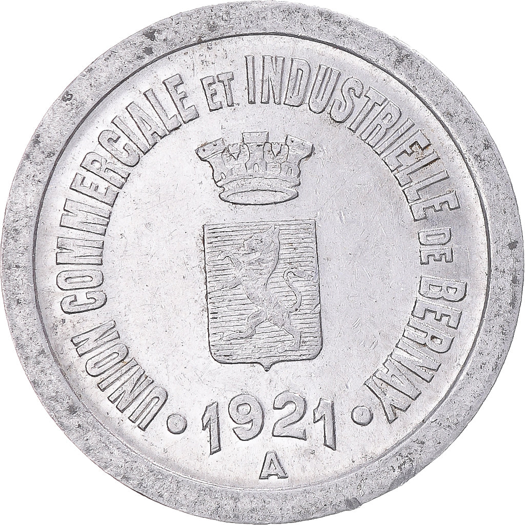 Münze, Frankreich, Union commerciale et industrielle de Bernay, 10 Centimes