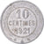 Moneta, Francja, Cave coopérative Olonzag, 10 Centimes, 1921, VF(30-35)