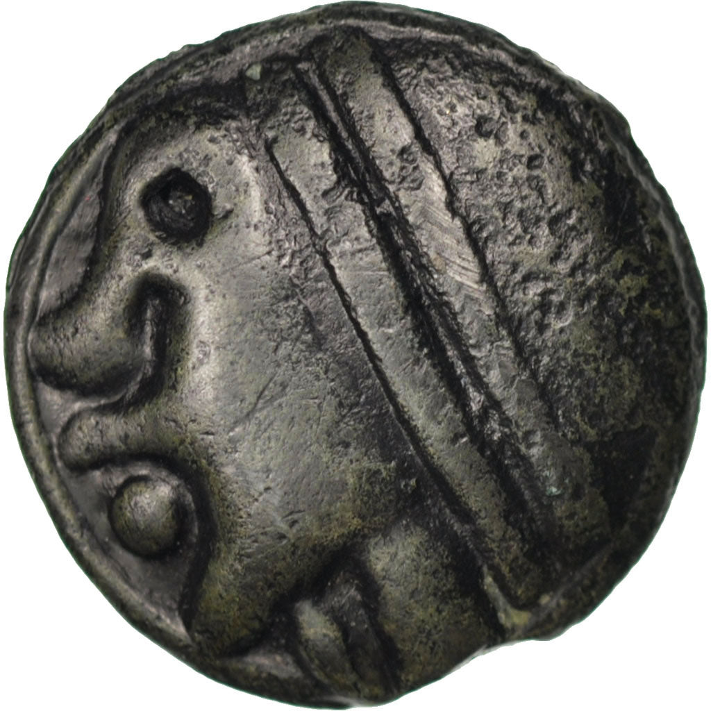 Séquanes, Région de Besançon, Potin à la grosse tête, DT 3091