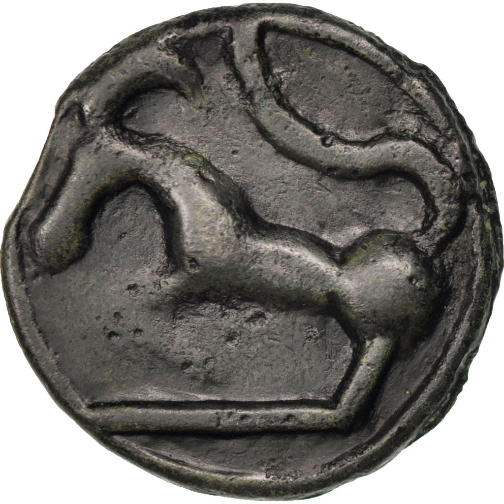 Séquanes, Région de Besançon, Potin à la grosse tête, DT 3091