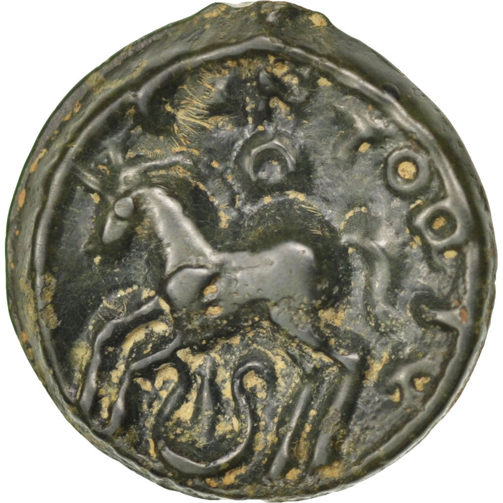 Coin, Sequani, Potin, AU(55-58), Potin, Delestrée:3259