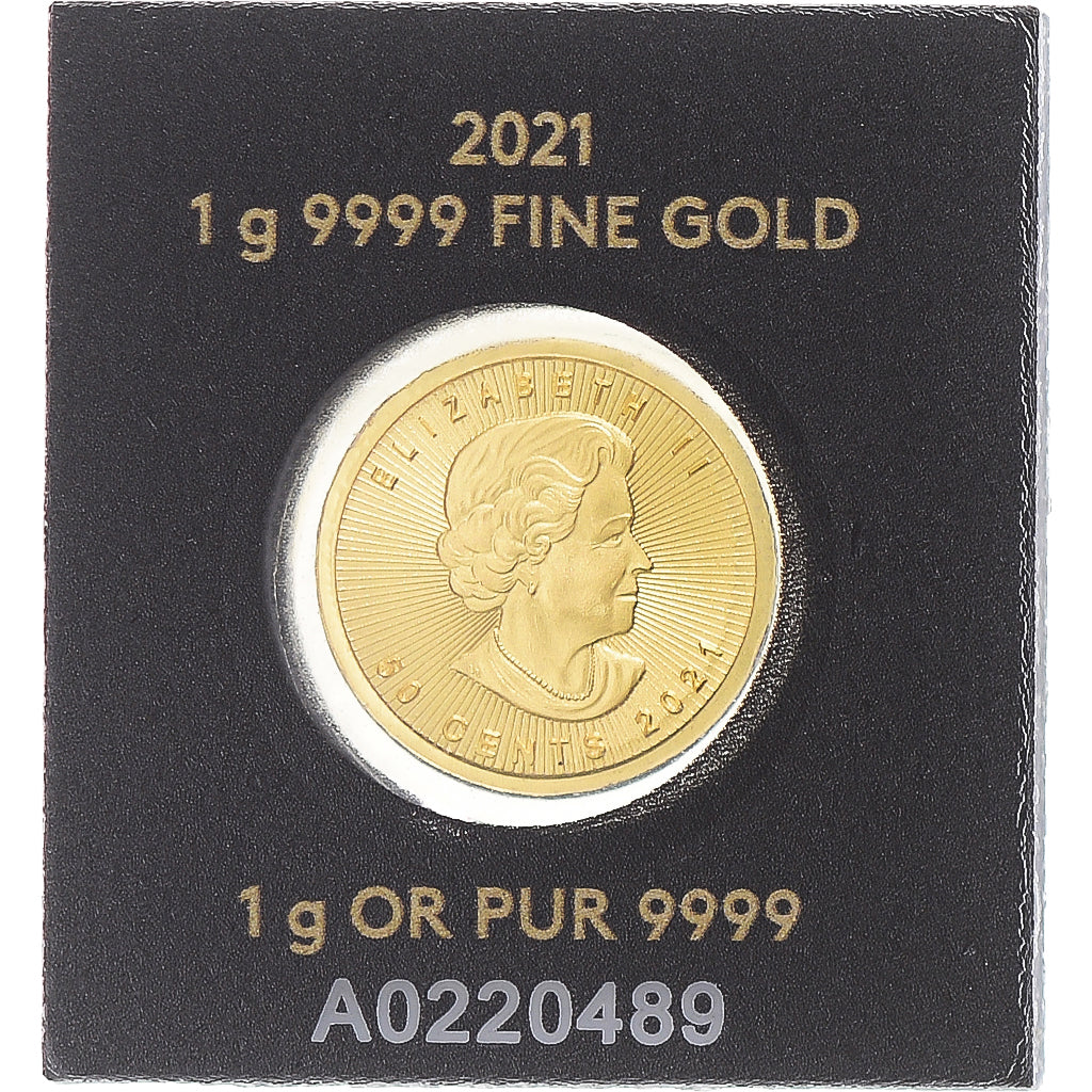 Monnaie, Canada, Elizabeth II, 50 Cents, 2021, Royal Canadian Mint, Bullion