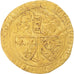 Francja, Henri VI, Salut d'or, 1422-1453, Dijon, Złoto, EF(40-45)