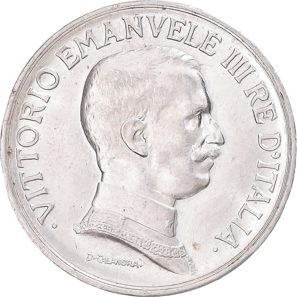 Monnaie, Italie, Vittorio Emanuele III, Lira, 1917, Rome, SPL, Argent, KM:57