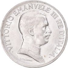 Monnaie, Italie, Vittorio Emanuele III, Lira, 1917, Rome, SPL, Argent, KM:57