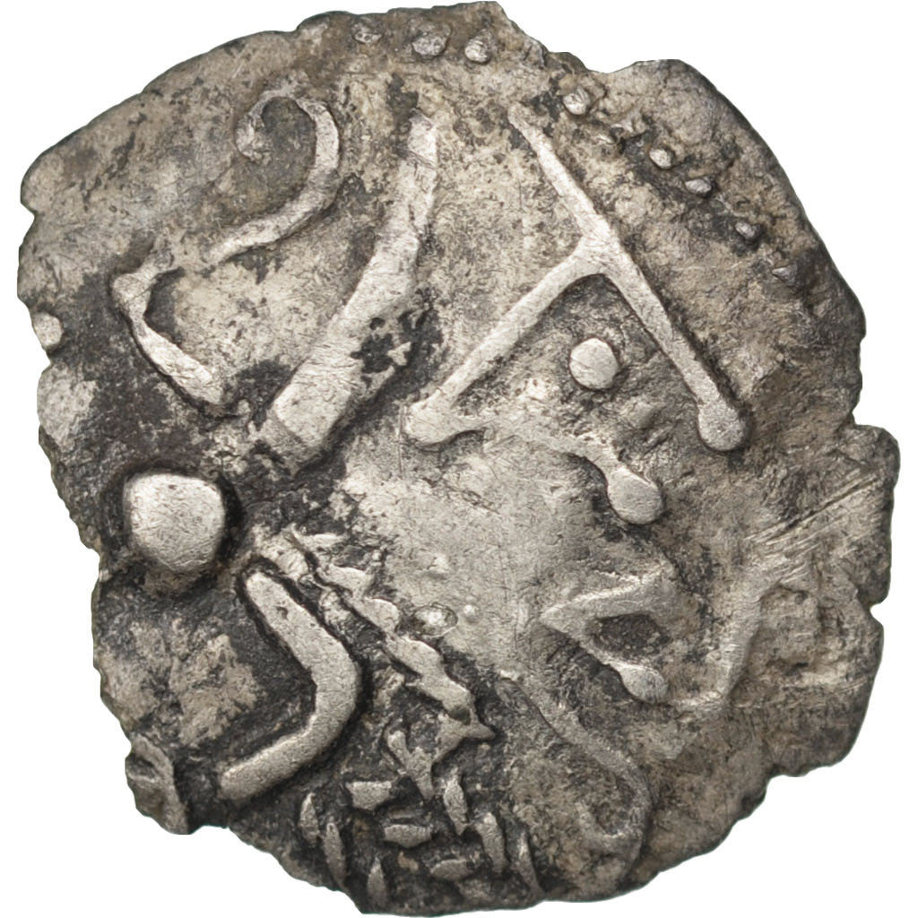 Ambiani, Denarius, EF(40-45), Silver, 0.86