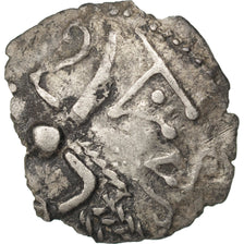Ambiani, Denarius, EF(40-45), Silver, 0.86