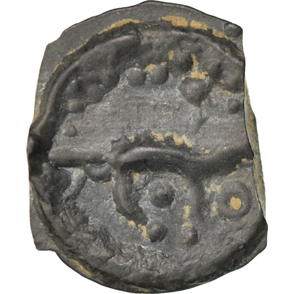 Monnaie, Aulerques Éburovices, Potin, SUP, Potin, Delestrée:2448