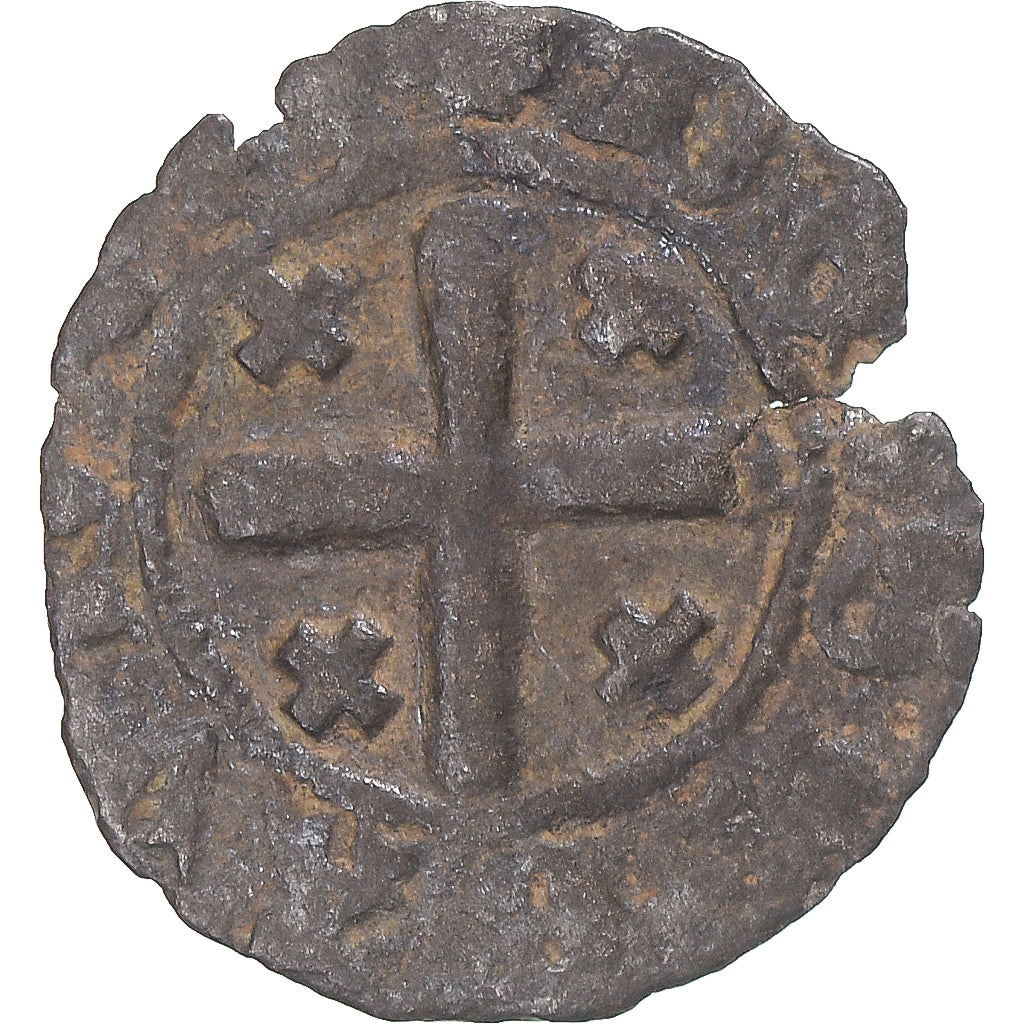 Coin, ITALIAN STATES, SAVOY, Amedeo VIII, Obole de blanchet, 1398-1416