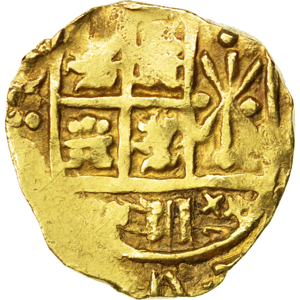Colombie, Philippe V, 2 Escudos cob, 1708, Bogota, KM 14.2