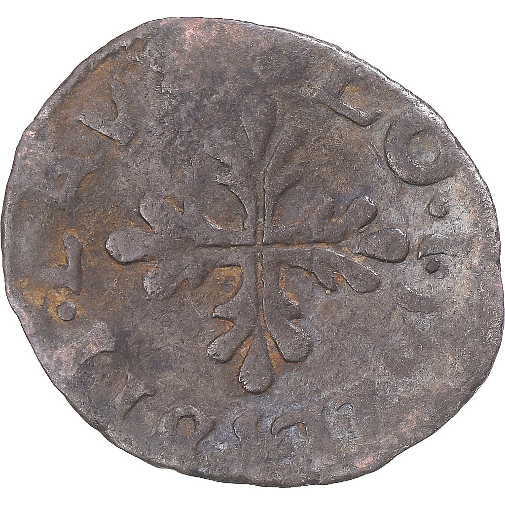 Moneta, Szwajcaria, Stadt Freiburg, Denier, Fribourg, F(12-15), Srebro