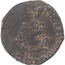 Monnaie, Italie, Guillaume de Mantoue, 1/4 Grosso, 1577, Casale, TB+, Billon