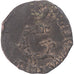 Monnaie, Italie, Guillaume de Mantoue, 1/4 Grosso, 1577, Casale, TB+, Billon