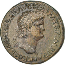 Moneta, Nero, Sesterzio, 65, Lyons, SPL-, Bronzo, RIC:436