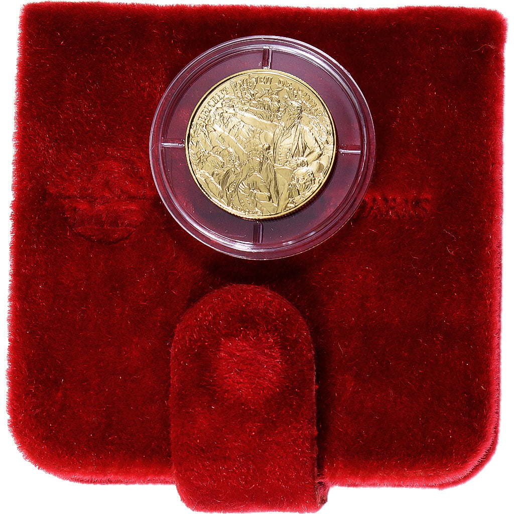 France, Médaille, Bicentenaire de la Révolution Française, 1989, FDC, Or