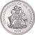 Moneta, Bahamas, Elizabeth II, 25 Cents, 1974, Franklin Mint, Proof, FDC